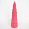 The Montessori Pink Tower Lesson Activity