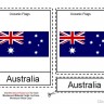 Montessori Oceanic Flags, Age 3 to 6