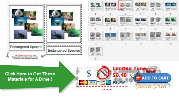 Montessori Endanged Animals Materials from Montessori Helper