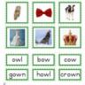 Montessori Language Materials Green Consonant "ow", Age 3 to 6.pdf