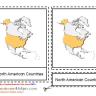 Montessori Materials North American Countries, Age 3 to 6