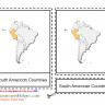 Montessori Materials South American Countries, Age 3 to 6