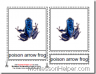 Montessori Materials, Types of Frogs Nomenclature Cards, Age 3 to 6