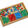 Montessori Stamp Game - Static Division Lesson Activity
