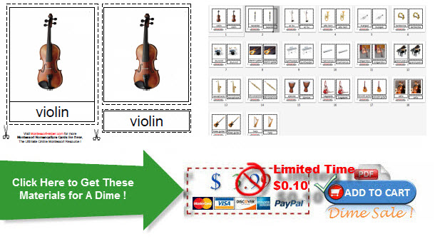 Musical Instrument Materials from Montessori Helper Musical Instrument Materials from Montessori Helper