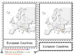 Montessori Materials European Countries, Age 3 to 6
