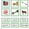Montessori Language Materials Green Consonant "or", Age 3 to 6.pdf