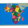 Montessori Lessons, Continent Puzzle Maps, Age 3 to 6