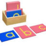 Montessori Sandpaper Letters