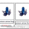 Montessori Materials, Types of Frogs Nomenclature Cards, Age 3 to 6