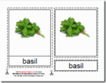 Montessori Herbs Materials, Age 3 to 6